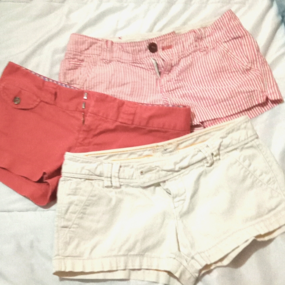 American Eagle BUNDLE size 0 red white